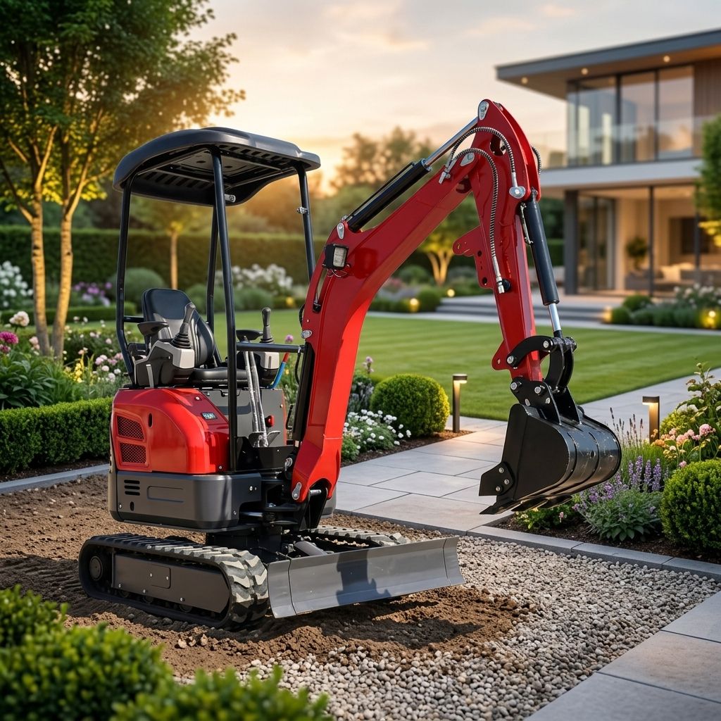 20C mini excavator 44
