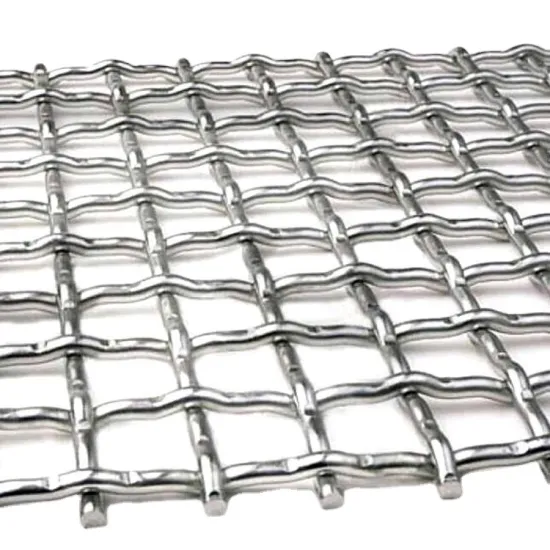 Wholesale Galvanized Square Woven Wire Mesh & Stainless Steel Crimped Wire Mesh