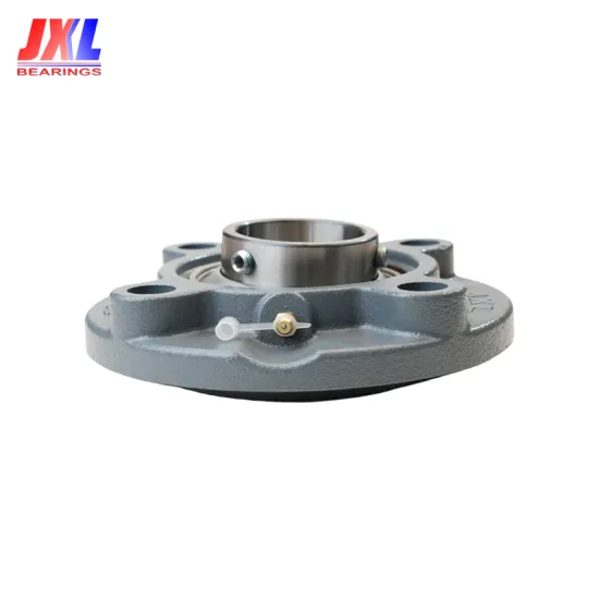 JXL UCFC217H Pillow Block Bearing Units with Eccentric Locking Flange: Ideal for Agricultural Machinery