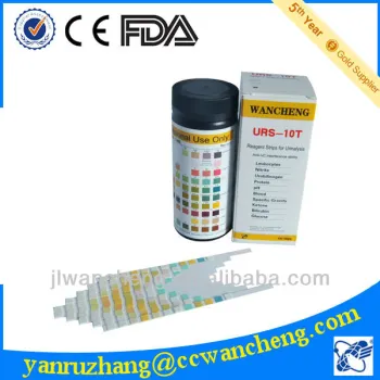 High quality diagnostic test URS-10 blood strip urine