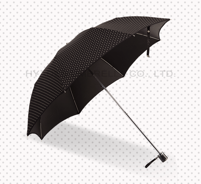L&#39;ombrello pieghevole continua