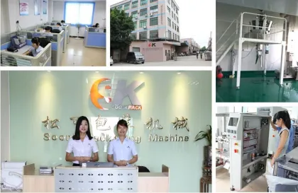 Supporting Devices Flat Bottom Bag Packing Macchine