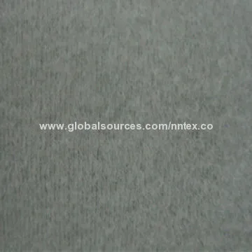 Knitted fabric, made of 88% polyester and 12% spandex, used for garments, dress and coat