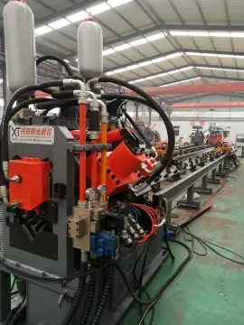 CNC Punch Shear Type Angle Steel Line
