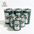 Latas de lata de adubo de frutas e vegetais tampa rosqueada latas de metal de adubo líquido ecologicamente correto e reciclável OEM customizável