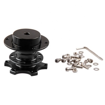 Universal Aluminum Push Button Quick Release Steering Wheel
