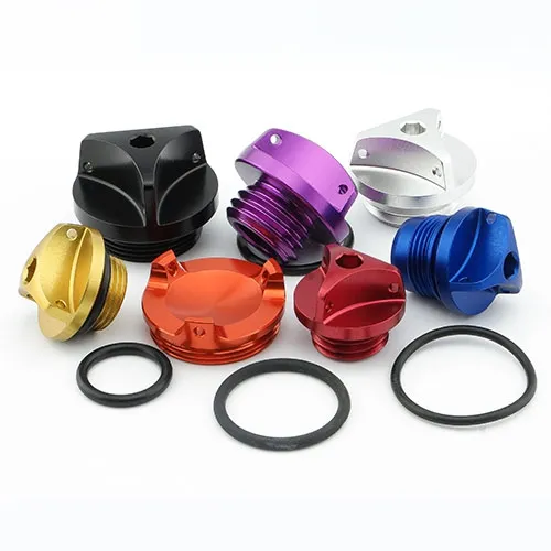 made in china chrome plated steel oil filler cap