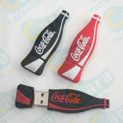USB 2.0 Coca Cola bottle shape customized can appearance flash disk Pepsi cola bottles cans Usb sticks