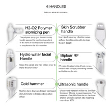 Beauty Salon Use Hydra Facial Microdermabrasion Deep Clear Hydrofacials Machine