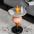 Table d'appoint créative Table d'appoint en fibre de verre moderne amovible