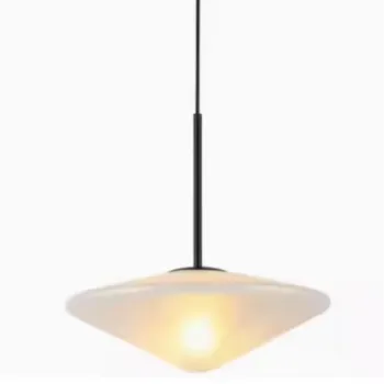Creative Glass Round Pendant Light for Home Living Room