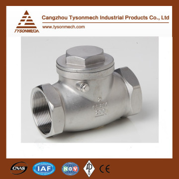 Tysonmech hot sale stain steel food grade swing check valve
