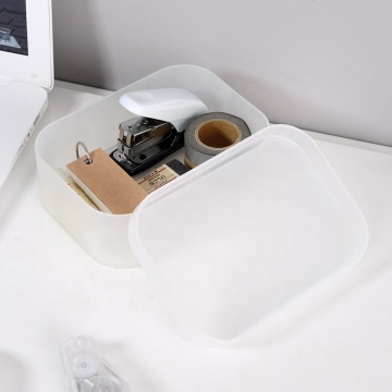Wasserdichte PP Desktop Office Organizer Box - Stapelstift und Notebook -Speicherbehälter
