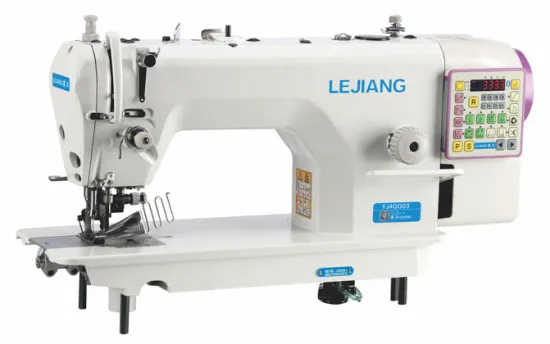 High speed computer integrated flat sewing machine