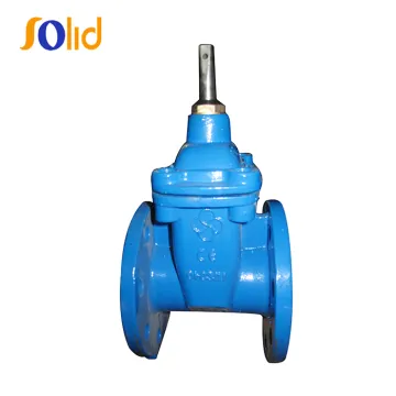 BS5163 Cst Iron Non-rising Stem Resilient Soft Seated Gate Valves