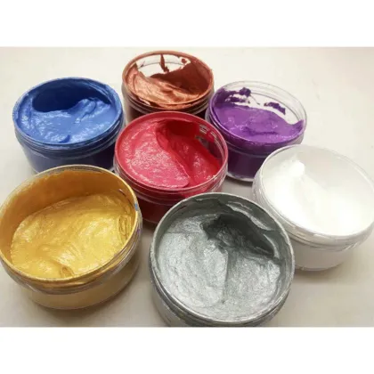 Mokeru Organic Hair Wax Gray Temporary Hair Dye Fashion Colored Wax Temporary Hair Clay Wax Malaysia