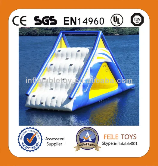 2014 Best design/best price inflatable climb for water park