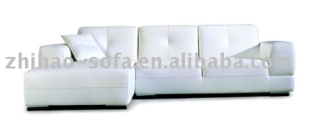 ML-128 leather sofa