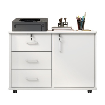 3-Drawer Mobile File Cabinet with Printer Stand: A Versatile Storage Solution for Home and Office