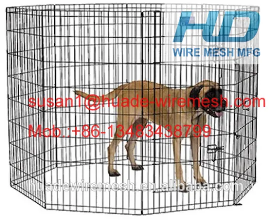 folding metal dog fence factory