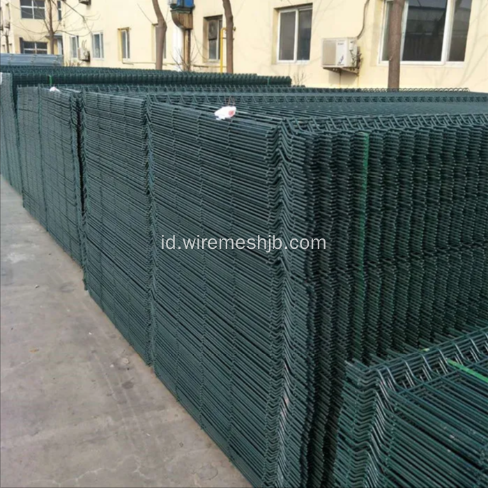 Pagar Wire Mesh Dilapisi PVC Dilapisi