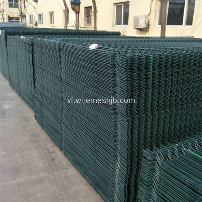 PVC hàng rào hàn dây lưới