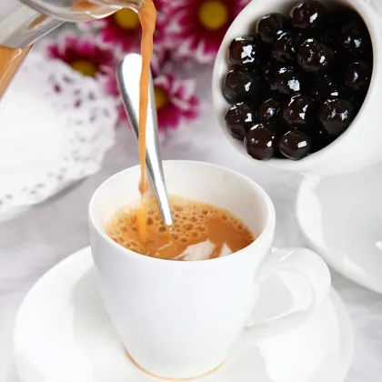 1kg Wholesale: Premium Taiwan Flavored Bubble Tea Ingredients & Boba Tapioca Pearls