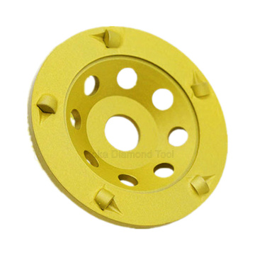 Professional Diamond PCD Cup Wheel Abrasive Disc for Removing Epoxy Resin Coatings, Adhesives, and Screeds on Concrete Floors