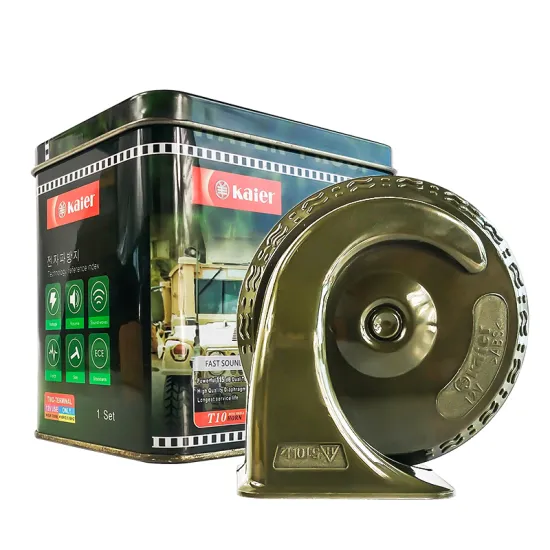 Waterproof 12V Electric Horn 118dB Dual Tone - Universal Car Horn