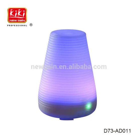 Home evaporative essential oil humidifier ultrasonic aroma diffuser with real bamboo base