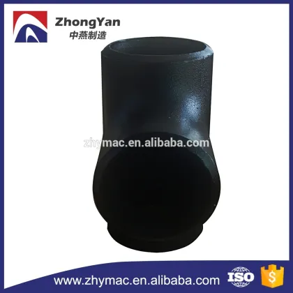 SCH 40 astm a234 wpb straight tee manufacturer