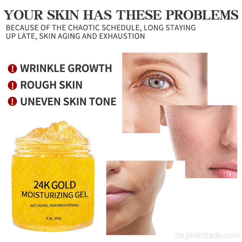 OEM-Schönheit 24k Gold Anti Aging Gesichtscreme