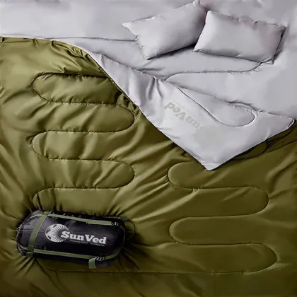 Wholesale Winter Outdoor Camping Ultra Light Double Sleeping Bag