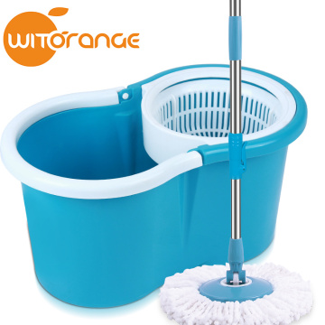 Witorange 360 Degree Rotating and Spinning Magic Twist Mop with Upgraded Mop Stick