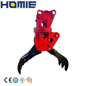 Hot Sale 360° Excavator Grapple for Heavy Duty Rock and Log Grab