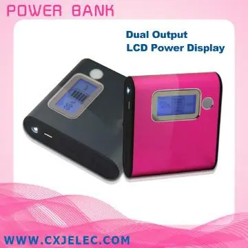LCD Portable Battery Bank for Blackberry