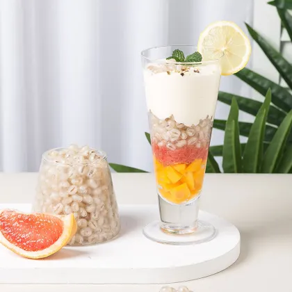 Wholesale Bubble Tea Ingredients: 850g Instant Barley Popping Pearls