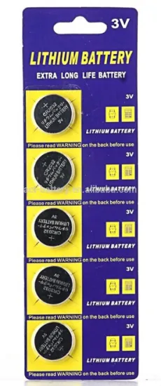 Lithium button cells CR2032/CR2025/CR2450/CR2477
