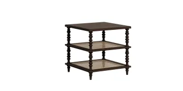 Retro Wooden Side Table for Modern Living Spaces