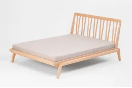 Modern bedroom Solid Wood Queen King Size Bed