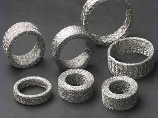 knitted wire muffler filter