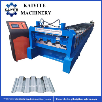 Steel Roof Deck Roll Forming Machine