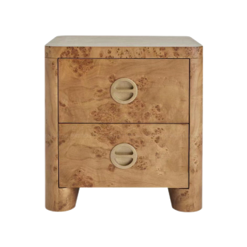Modern Luxury Headboard and Contemporary Wood Nightstands - Wholesale Inimitable Style