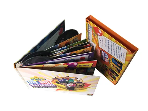 CD DVD Paper Sleeve Casebook Packaging