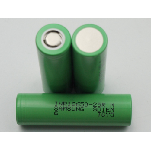 Samsung INR18650-25R 20A discharge battery cell