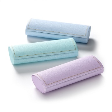 Custom Handmade PU Leather Luxury Optical Eyeglasses Case