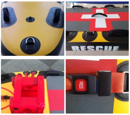 Quality Rescue Board: Inflatable SUP Paddleboard for Surf and Lifeguard Use