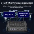 듀얼 LAN FANLESS CORE I5 산업용 미니 PC