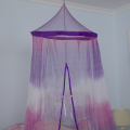 Fuchsia Tie-dyeing Umbrella Mosquito Net Bed