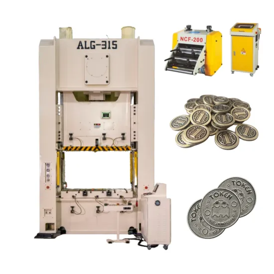 Power Press Customizable Commemorative Coin Game Coin Production Line